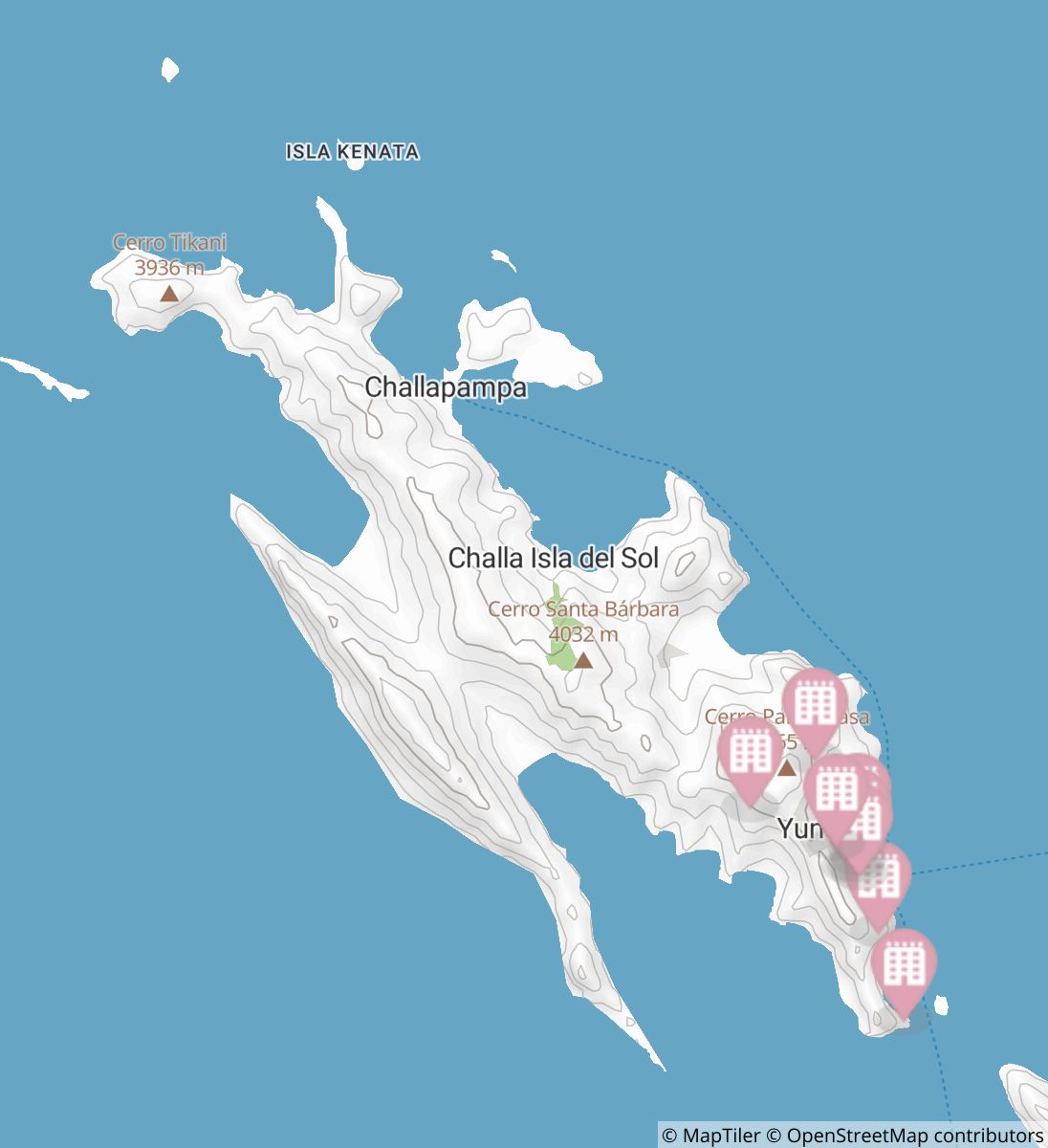 Isla del Sol map image