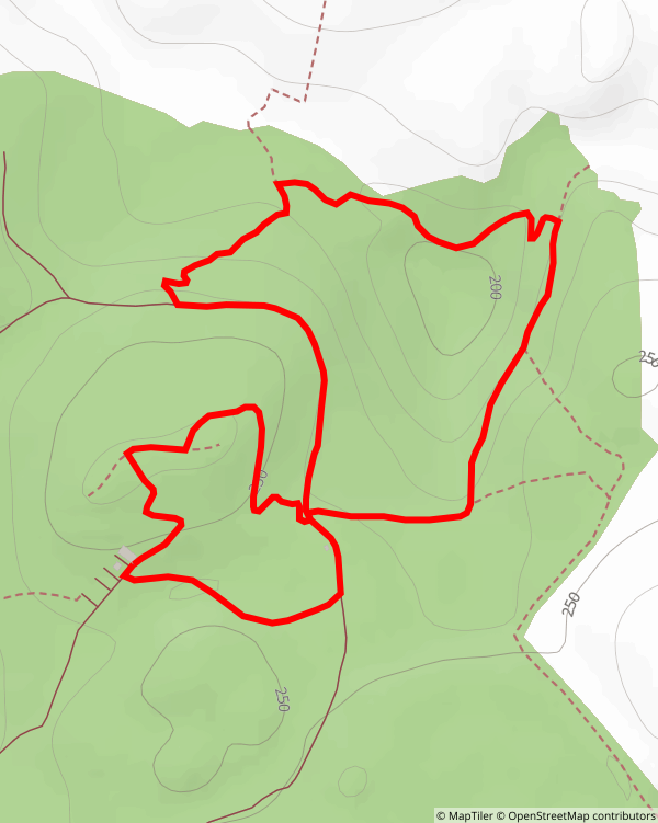 Cavan Burren Park - Promontry Fort Trail map