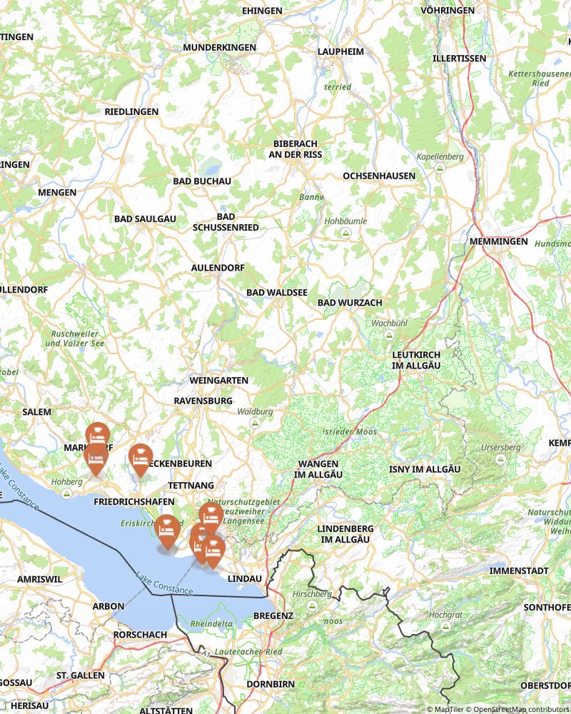 Martinusweg Regionalweg Süd map image