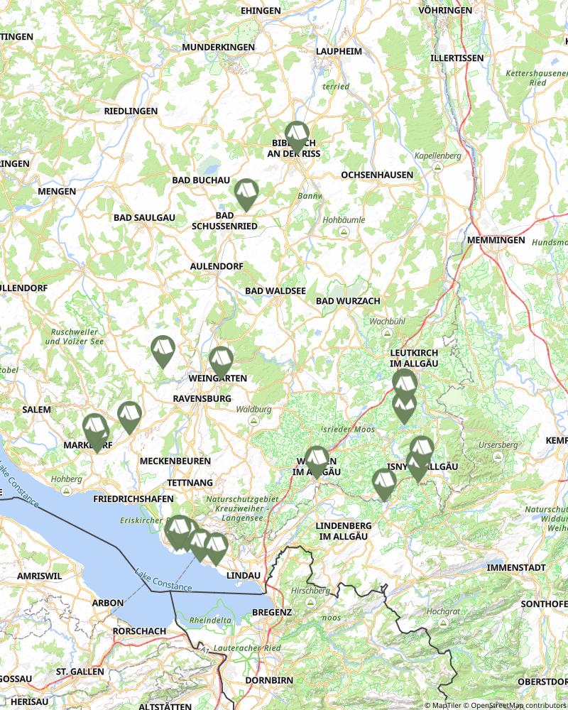 Martinusweg Regionalweg Süd map image