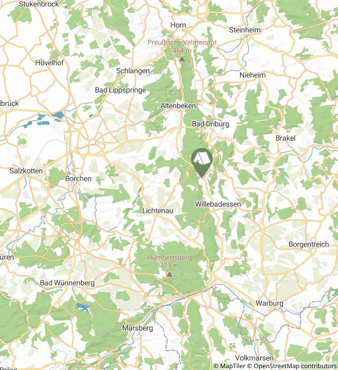 Eggeweg map image